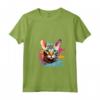 Donna Splash Art Ocicat - Faccia di gatto colorata Maglietta con Collo a V per Amanti dei Gatti - Acquista Online Maglietta Ocicat