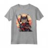 Gatto Giapponese Ninja Kawaii Ocicat Samurai - Maglietta Unica per Amanti della Cultura Giapponese e dei Gatti