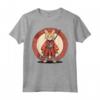 Samurai Ocicat Gatto Giapponese Kawaii Ninja Cat Maglietta - Design Unico Moda Giapponese - Acquista Online
