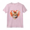 HapTiger Maglietta Ocicat Cat Love - Ideale per gli Amanti dei Gatti e Proprietari di Ocicat Cat