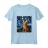 Ocicat Cat Starry Night - Maglietta Love per Amanti degli Ocicat Cat - Ideale per Compleanno