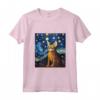 Ocicat Cat Starry Night - Maglietta Love per Amanti degli Ocicat Cat - Ideale per Compleanno