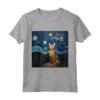 Ocicat Cat Starry Night - Maglietta Love per Amanti degli Ocicat Cat - Ideale per Regalo di Compleanno