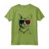 Ocicat Cat 4 luglio America USA Bandiera Maglietta - Regalo per Proprietari di Gatti - Ideale per Natale o Compleanni