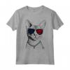 Ocicat Cat 4 luglio America USA Bandiera Maglietta - Regalo per Proprietari di Gatti - Ideale per Natale o Compleanni