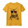 Ocicat Cat 4 luglio America USA Bandiera Maglietta - Regalo Ideale per Proprietari di Gatti Ocicat