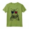 Ocicat Cat 4 luglio America USA Bandiera Maglietta - Regalo Ideale per Proprietari di Gatti Ocicat