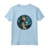 Ocicat Gatto in Notte Stellata - Maglietta Divertente per Amanti dei Gatti - Regalo Perfetto per Natale, Ringraziamento, Compleanni