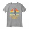 Ojos Azules Cat Mom - T-shirt Retro Vintage Divertente per gli Amanti dei Gatti - Ideale per Compleanno, Natale, San Valentino o Festa del Gatto