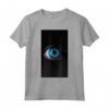 Monocromo Diseño de Ojos Iris Azul - Maglietta con Design Artistico - Ideale per Gli Amanti dell'Arte