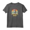 Ojos Azules Cat Dad - T-shirt Retro Vintage Divertente per gli Amanti dei Gatti - Ideale per Compleanno, Natale o Festa del Gatto