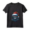 Ojos Azules Cat Christmas Graphic Tee - Maglietta Natale Divertente Uomo Donna - Regalo di Natale Unico