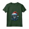 Ojos Azules Cat Christmas Graphic Tee - Maglietta Natale Divertente Uomo Donna - Regalo di Natale Unico