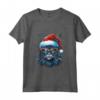 Ojos Azules Cat Christmas Graphic Tee - Maglietta Grafica Natale per Uomo Donna - Regalo Divertente per Gli Amanti dei Gatti