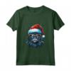 Ojos Azules Cat Christmas Graphic Tee - Maglietta Grafica Natale per Uomo Donna - Regalo Divertente per Gli Amanti dei Gatti