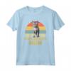 Ojos Azules Cat Mom - T-shirt Retro Vintage Divertente per gli Amanti dei Gatti - Regalo Unico per Compleanno, Natale, San Valentino o Festa del Gatto