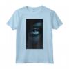 Minimalista Ojo Gráfico Ojo Azul - Maglietta Design Artistico - Ideale per Amanti dell'Arte e della Moda