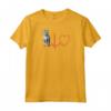Ojos Azules Cat Heartbeat ECG Divertente per gli Amanti dei Gatti - Maglia con Maniche Raglan - Regalo Unico per Compleanno, Natale o San Valentino