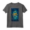 Neon Estilo-señal Brillante Ojo Artistico Azul Maglietta - Leggera e alla Moda - Perfetta per gli Amanti dell'Arte