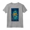 Neon Estilo-señal Brillante Ojo Artistico Azul Maglietta - Leggera e alla Moda - Perfetta per gli Amanti dell'Arte