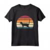 Retro Vintage Sunset Kitten Feline Pet Ojos Azules Cat Maglietta - Perfect for Cat Owners - Start Conversations
