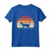 Retro Vintage Sunset Kitten Feline Pet Ojos Azules Cat Maglietta - Perfect for Cat Owners - Start Conversations