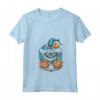 Ojos Azules Cat Halloween Graphic Tees - Divertente maglietta grafica per uomo e donna - Ideale per Halloween tutto l'anno