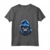 Ojos Azules Cat Christmas Graphic Tee - Maglietta divertente per Natale - Uomo Donna Ragazzi Ragazze - Regalo Divertente