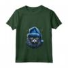 Ojos Azules Cat Christmas Graphic Tee - Maglietta divertente per Natale - Uomo Donna Ragazzi Ragazze - Regalo Divertente