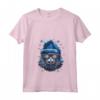 Ojos Azules Cat Christmas Graphic Tee - Maglietta divertente per Natale - Uomo Donna Ragazzi Ragazze - Regalo Divertente