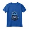 Ojos Azules Cat Christmas Graphic Tee - Maglietta divertente per Natale - Uomo Donna Ragazzi Ragazze - Regalo Divertente
