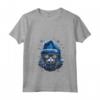 Ojos Azules Cat Christmas Graphic Tee - Maglietta divertente per Natale - Uomo Donna Ragazzi Ragazze - Regalo Divertente