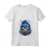 Ojos Azules Cat Christmas Graphic Tee - Maglietta divertente per Natale - Uomo Donna Ragazzi Ragazze - Regalo Divertente