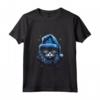 Ojos Azules Cat Christmas Graphic Tee - Maglietta Grafica Divertente per Uomo Donna - Regalo di Natale Unico