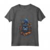 Ojos Azules Cat Halloween Graphic Tees per Uomo e Donna - Maglietta Divertente per Halloween con Collo a V - Regali Personalizzati