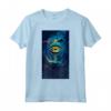 Neon Estilo-señal Brillante Ojo Artistico Azul Maglietta - Capi Artistici Unici - Acquista Online