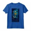 Neon Estilo-señal Brillante Ojo Artistico Azul Maglietta - Capi Artistici Unici - Acquista Online