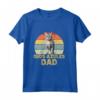 Ojos Azules Cat Dad - Maglia a Manica Vintage Divertente per gli Amanti dei Gatti - Regalo Compleanno Natale San Valentino
