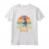 Ojos Azules Cat Dad - Maglia a Manica Vintage Divertente per gli Amanti dei Gatti - Regalo Compleanno Natale San Valentino