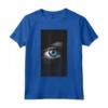 Monocromo - Diseño de Ojos Iris Azul - Ojo Abstracto Maglietta - Ideale per Appassionati di Design