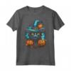 Ojos Azules Cat - Halloween Graphic Tees per Uomo Donna - Divertente T-shirt Halloween Personalizzata per Tutti