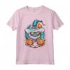 Ojos Azules Cat - Halloween Graphic Tees per Uomo Donna - Divertente T-shirt Halloween Personalizzata per Tutti