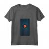 Donna Minimalista Ojo gráfico Ojo azul - Maglietta con Collo a V Leggera e Elegante - Acquista Online Maglietta Artistica