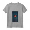 Donna Minimalista Ojo gráfico Ojo azul - Maglietta con Collo a V Leggera e Elegante - Acquista Online Maglietta Artistica
