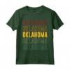 Nato in Oklahoma - Retro Maglietta dell'Oklahoma - Ideale Regalo per Amanti dello Stato Heartland