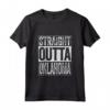 Maglietta Straight Outta Oklahoma - Regalo Divertente OK State - Ideale per Natale - Vintage