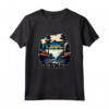Oklahoma Lake T-Shirt - Maglietta Retro Minimalista Lake Oklahoma per Escursionisti e Amanti della Natura - Ideale per Campeggio e Canoa nei Parchi Nazionali