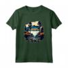 Oklahoma Lake T-Shirt - Maglietta Retro Minimalista Lake Oklahoma per Escursionisti e Amanti della Natura - Ideale per Campeggio e Canoa nei Parchi Nazionali
