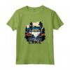 Oklahoma Lake T-Shirt - Maglietta Retro Minimalista Lake Oklahoma per Escursionisti e Amanti della Natura - Ideale per Campeggio e Canoa nei Parchi Nazionali