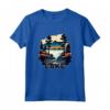 Oklahoma Lake T-Shirt - Maglietta Retro Minimalista Lake Oklahoma per Escursionisti e Amanti della Natura - Ideale per Campeggio e Canoa nei Parchi Nazionali